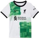 Nike Liverpool Little Kids 23/24 Away Full Kit - White