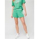Tommy Jeans Relaxed College Sweat Shorts - Green