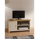 Gfw Lancaster 1 Door Small Tv Cabinet - Fits Up To 43 Inch Tv) - Cream
