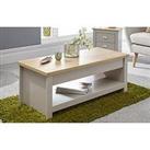 Gfw Lancaster Lift Up Coffee Table - Grey