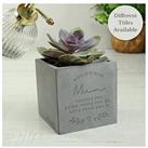 The Personalised Memento Company Personalised World'S Best Concrete Pot