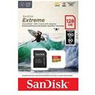 Sandisk Extreme Microsd 128Gb For Action Cams And Drones + Sd Adapter