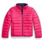 Ralph Lauren Girls Reversible Terra Padded Jacket - Pink/Navy