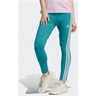 Adidas Sportswear Essentials 3-Stripes High-Waisted Leggings - Blue