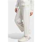 Adidas Sportswear Essentials 3-Stripes Open Hem Fleece Joggers - Off White