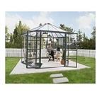 Canopia By Palram Oasis Hexagonal Greenhouse 12Ft - Grey