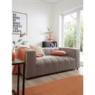 Very Home Jay Fabric 2 Seater Sofa - Taupe - Fsc Certified