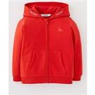 Everyday Boys Essential Red Hooded Zip Through