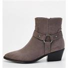 Everyday Western Ankle Boot - Grey