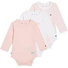 Tommy Hilfiger Baby Girls Body 3 Pack Giftbox - Pink Crystal