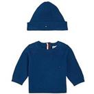 Tommy Hilfiger Baby Sweater And Hat Giftbox Set - Deep Indigo