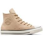 Converse Chuck Taylor All Star Suede Hi-Tops - Light Brown