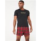 Polo Ralph Lauren T-Shirt And Woven Boxer Pyjama Gift Set - Multi