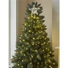 Very Home 210 Warm White Led Easy Christmas Tree Lights With Star Tree Topper