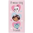 Gabby'S Dollhouse A-Meow-Zing Friends Towel