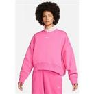 Nike Phoenix Over-Oversized Crewneck Sweatshirt - Pink