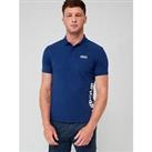 Barbour International Exclusive - Very Bold Logo Polo Shirt - Navy