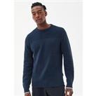 Barbour Scull Crew Jumper - Navy