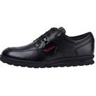 Kickers Youth Troiko Lace Leather School Shoe