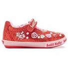 Lelli Kelly Dafne Dolly Decorated Canvas Fur Lined Shoe