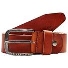 Jack & Jones Jack & Jones Paul Leather Belt - Brown