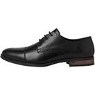 Jack & Jones Leather Formal Dress Shoes - Black