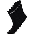 Jack & Jones 3-Pack Logo Crew Socks - Black