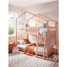 Very Home Pixie Solid Pine Bunk Bed With Mattress Options (Buy And Save!) - Bed Frame With 2 Standar