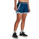 Under Armour Womens Training Play Up 2-In-1 Short - Blue