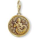 Thomas Sabo Charm Club Sterling Silver Gold Plated Zodiac Charm