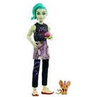 Monster High Deuce Gorgon Posable Doll, Pet And Accessories