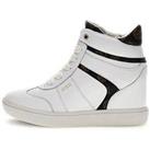 Guess Morens Wedge Trainer - White
