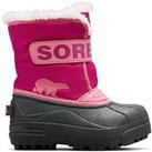 Sorel Younger Kids Snow Commander Insulated Snow Boot - Pink
