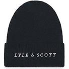Lyle & Scott Lyle & Scott Ribbed Beanie Hat - Navy