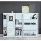 Everyday New Metro 3 Piece Storage Bookcase Package - White - Fsc Certified