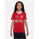 Nike Liverpool Fc Junior Home 23/24 Short Sleeved Shirt - Red