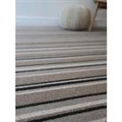 Marine Stripe 10 Mm Carpet In Natural