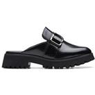 Clarks Stayso Free Leather Slip On Loafers - Black