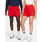 Nike Sportswear Club Fleece Mid-Rise Shorts - Red
