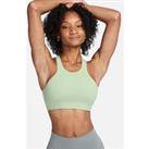 Nike Yoga Alate Curve Women'S Medium Support Sports Bra - Brown