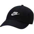 Nike Club Unstructured Futura Wash Cap - Black/White