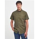 Barbour Very Exclusive - Oxtown Short Sleeve Tailored Shirt - Khaki