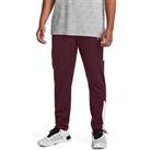 Under Armour Mens Training Tricot Fashion Track Pants - Red