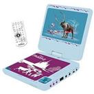 Disney Frozen Frozen Portable Dvd Player 7 Rotative Screen With Usb Port And Earphones