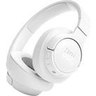 Jbl Tune 720Bt, Over-Ear Headphone, Wireless, Multi-Point Connection, White