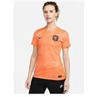 Nike Netherlands 2023 Women'S Home Stadium Short Sleeved Shirt - Orange