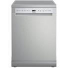 Hotpoint H7Fhs51X Fullsize 15 Place Setting Freestanding Dishwasher - Silver - Dishwasher Only