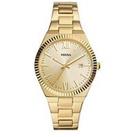 Fossil Scarlette Yellow Gold Watch