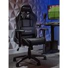 X Rocker Agility Junior Pc Office Gaming Chair - New - Carbon Black