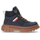 Tommy Hilfiger Boys Flag Lace Up Boot - Blue
